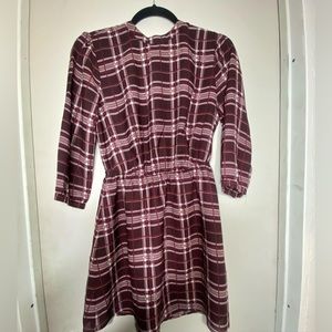 Red Plaid Blouse